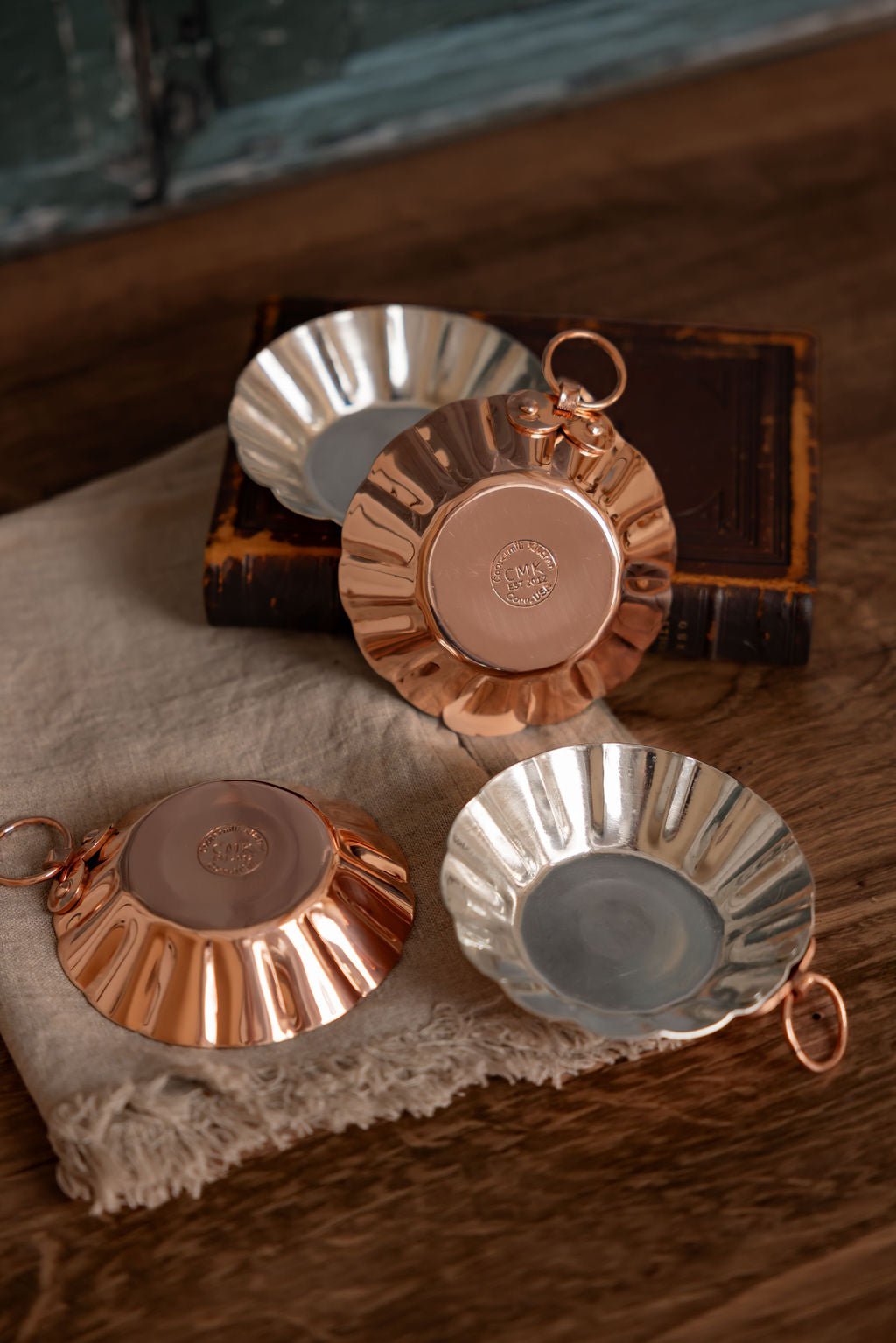 CMK French Inspired Tartlet Moulds (Set 2 or 4) - Inflight Essentials