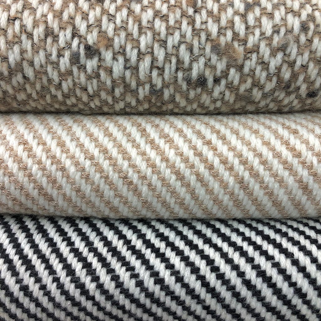 Chunky Camel Stripe Alpaca Throw - Inflight Essentials