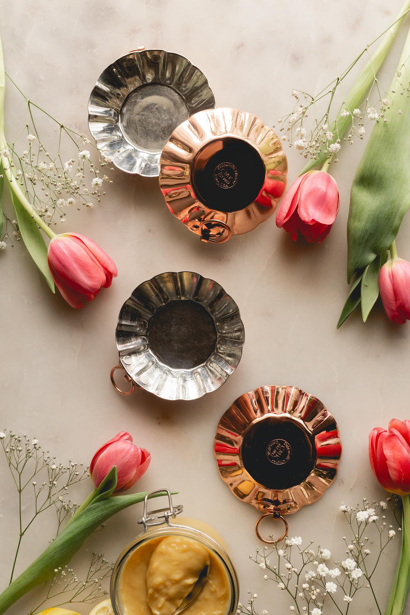 CMK French Inspired Tartlet Moulds (Set 2 or 4) - Inflight Essentials