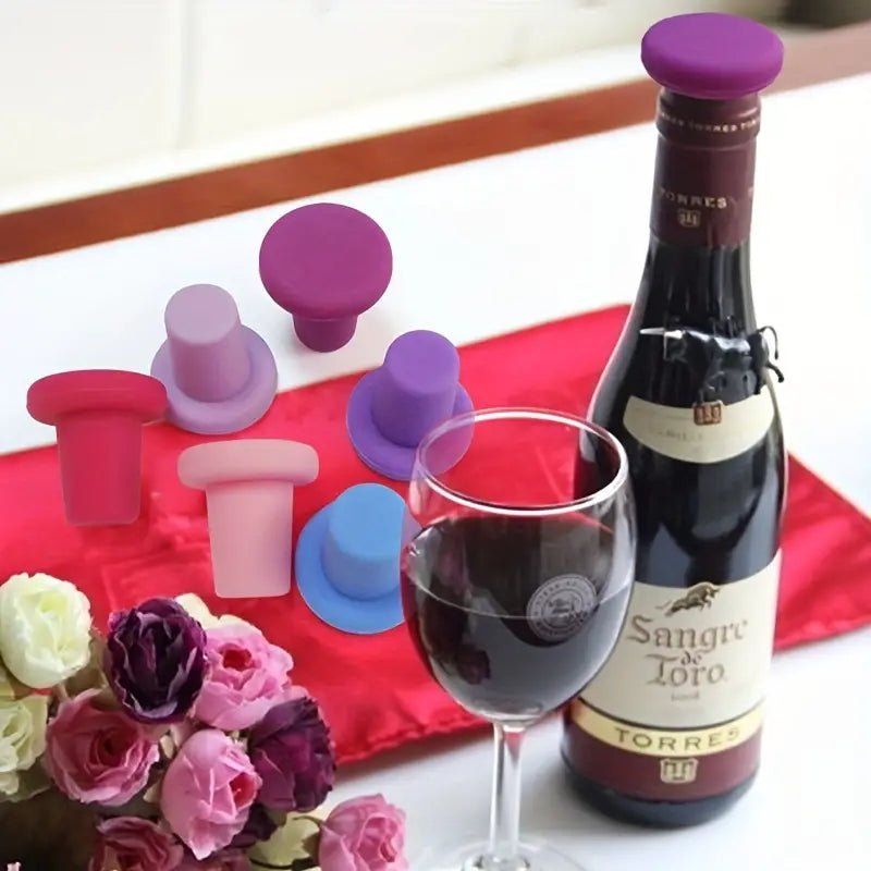 Silicone Wine Bottle Stopper - Single Piece - Inflight Essentials