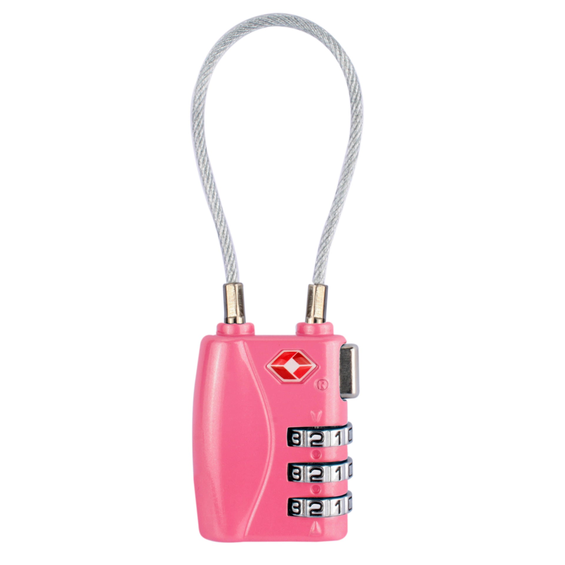 TSA Mini Luggage Lock with 719 Logo for Customs - Inflight Essentials