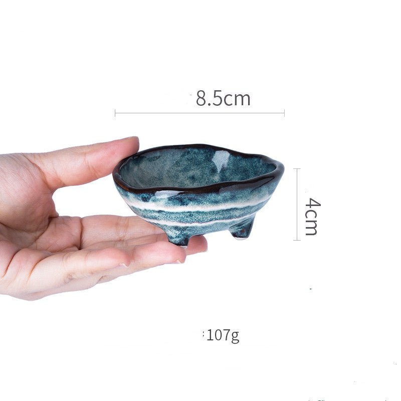 Ceramic Triangle Dipping Dishes for Hot Pot (Set) - Inflight Essentials