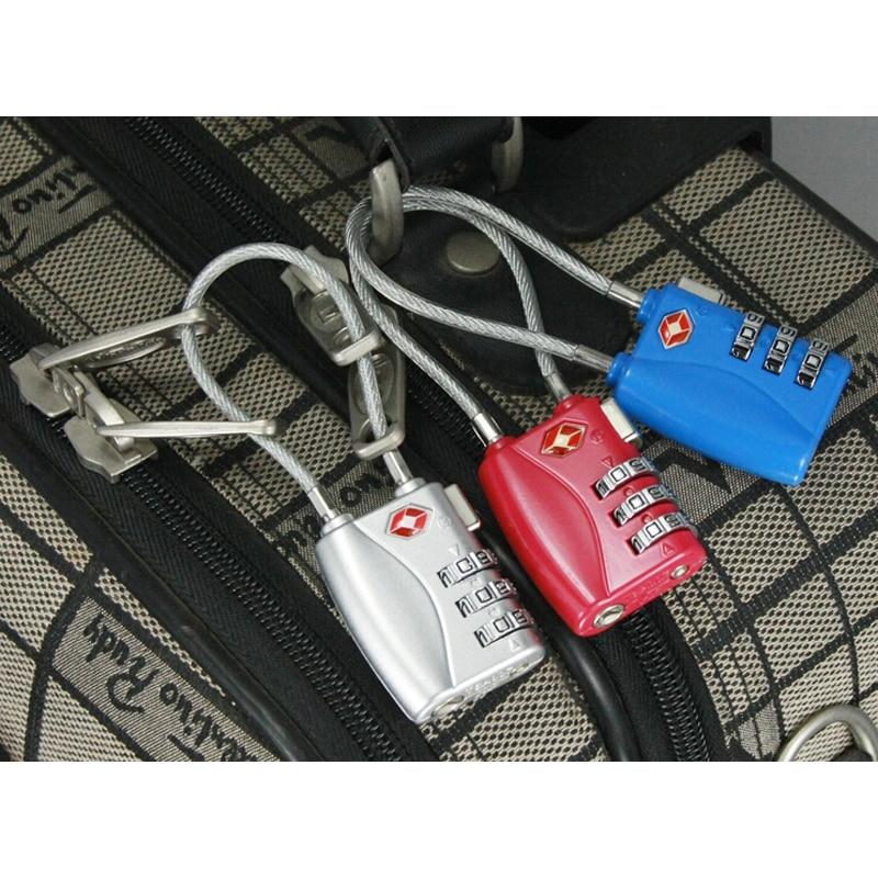 TSA Mini Luggage Lock with 719 Logo for Customs - Inflight Essentials