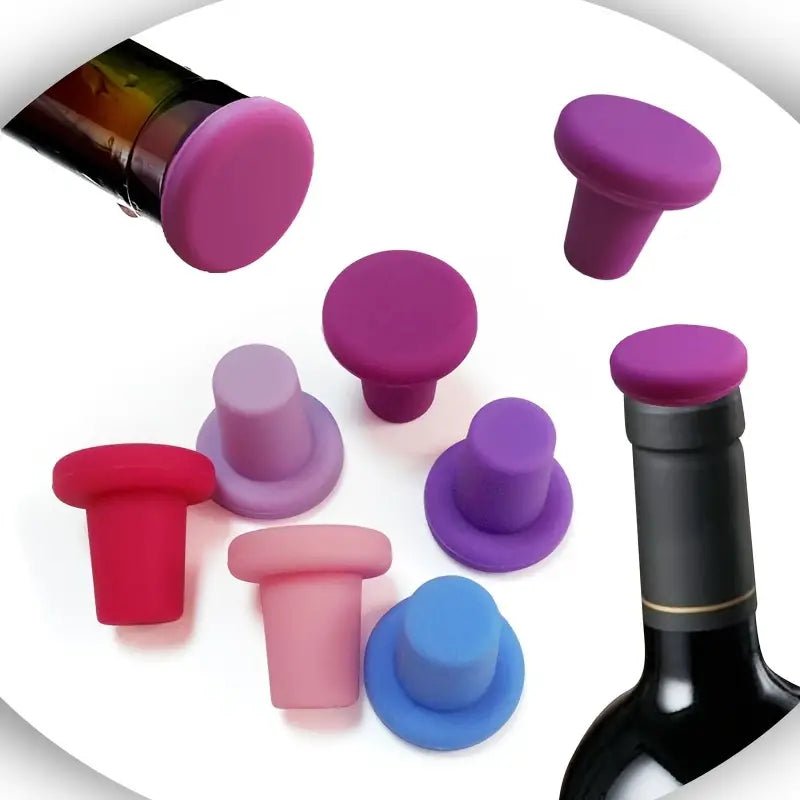 Silicone Wine Bottle Stopper - Single Piece - Inflight Essentials
