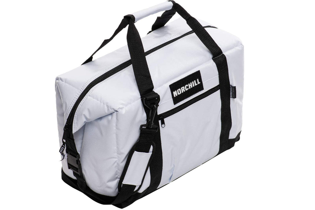 NorChill Soft Coolers 48 Can Insulated Marine Boatbag Soft Sided Cooler White - Inflight Essentials