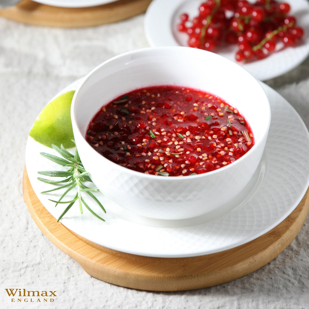 White Bowl 5.5" inch | 14 Cm 20 Fl Oz | 600 Ml - Inflight Essentials
