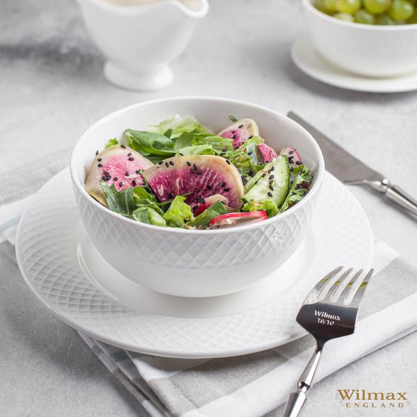 White Bowl 5.5" inch | 14 Cm 20 Fl Oz | 600 Ml - Inflight Essentials