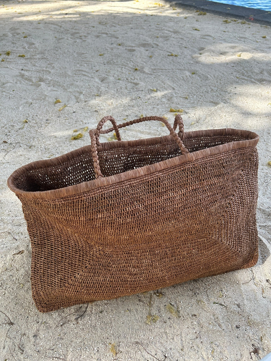 Clipa (XXL) Raffia Beach Tote Bag - Inflight Essentials