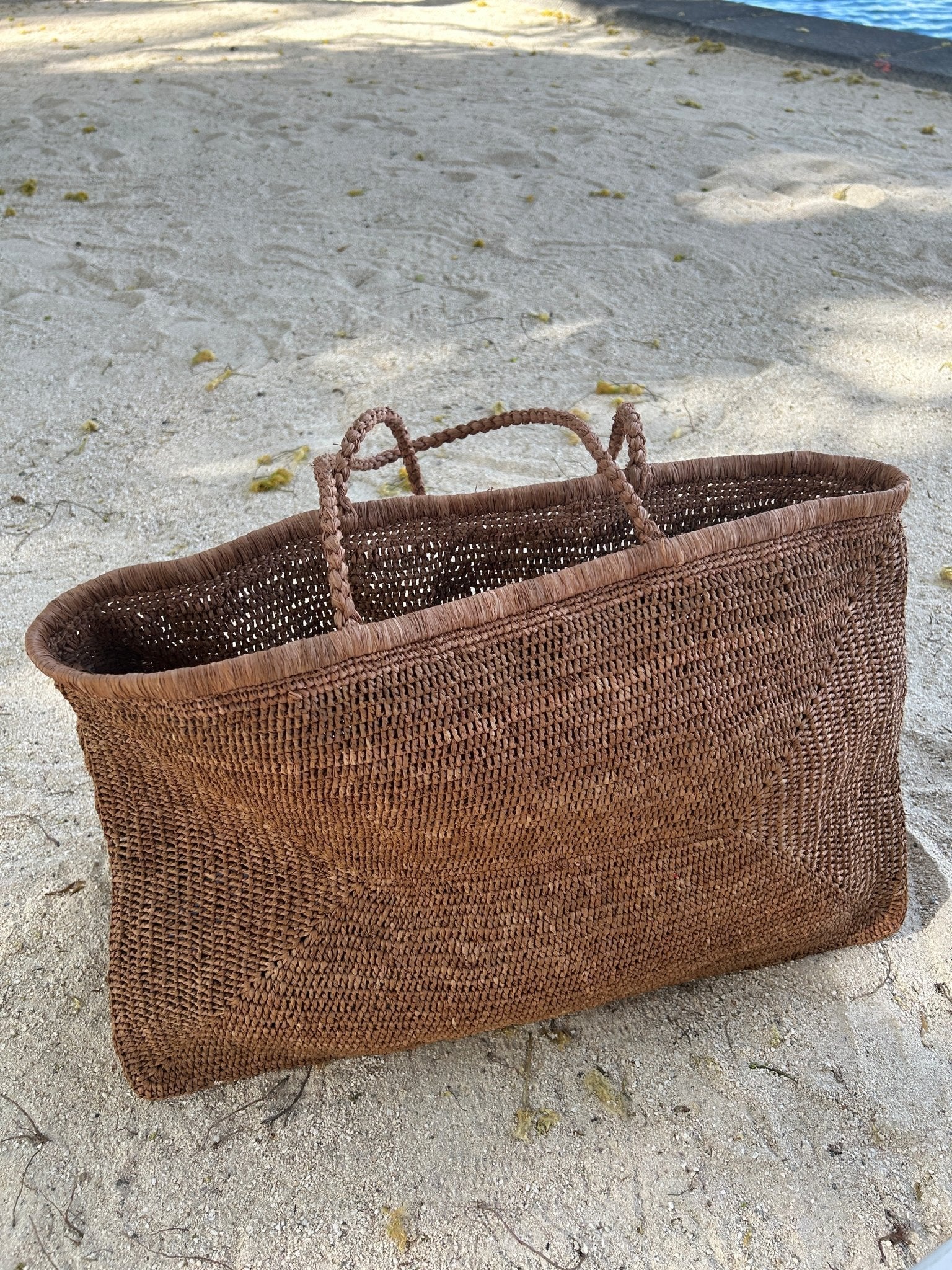 Clipa (XXL) Raffia Beach Tote Bag - Inflight Essentials