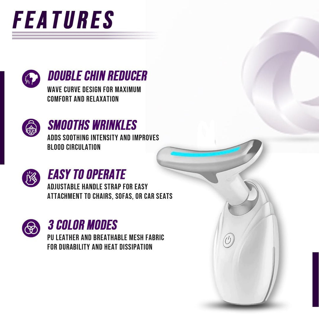 Neck & Face Lifting LED Therapy Device - Inflight Essentials