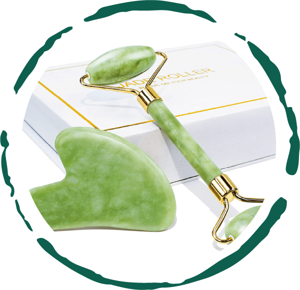 Jade Roller & Gua Sha Gift Box - Inflight Essentials