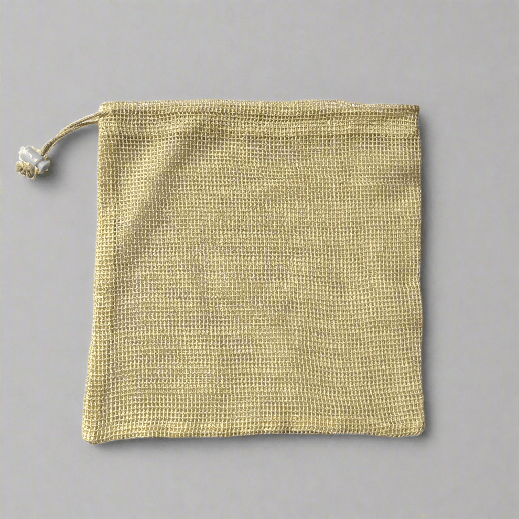 Cotton Mesh Laundry Bag - Inflight Essentials