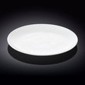 Set Of 6 Professional Rolled Rim White Dinner Plate 10" inch | 25.5 Cm - Inflight Essentials