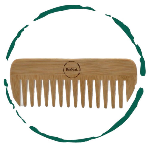 All - Natural Bamboo Hair Comb - Inflight Essentials