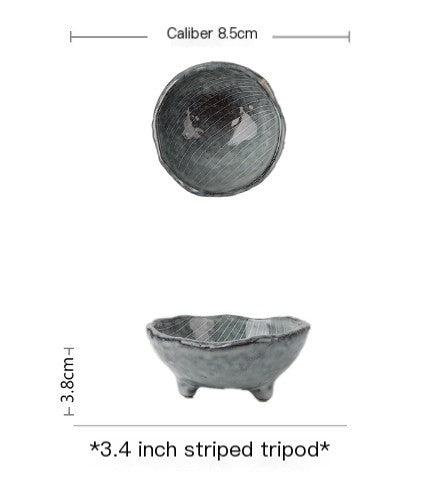 Ceramic Triangle Dipping Dishes for Hot Pot (Set) - Inflight Essentials