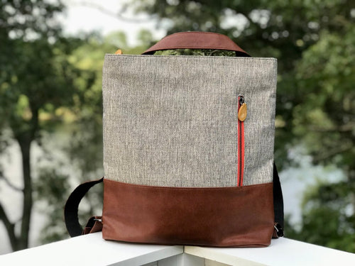 3 - in - 1 tote + backpack + crossbody - the ROCKAWAY - Inflight Essentials