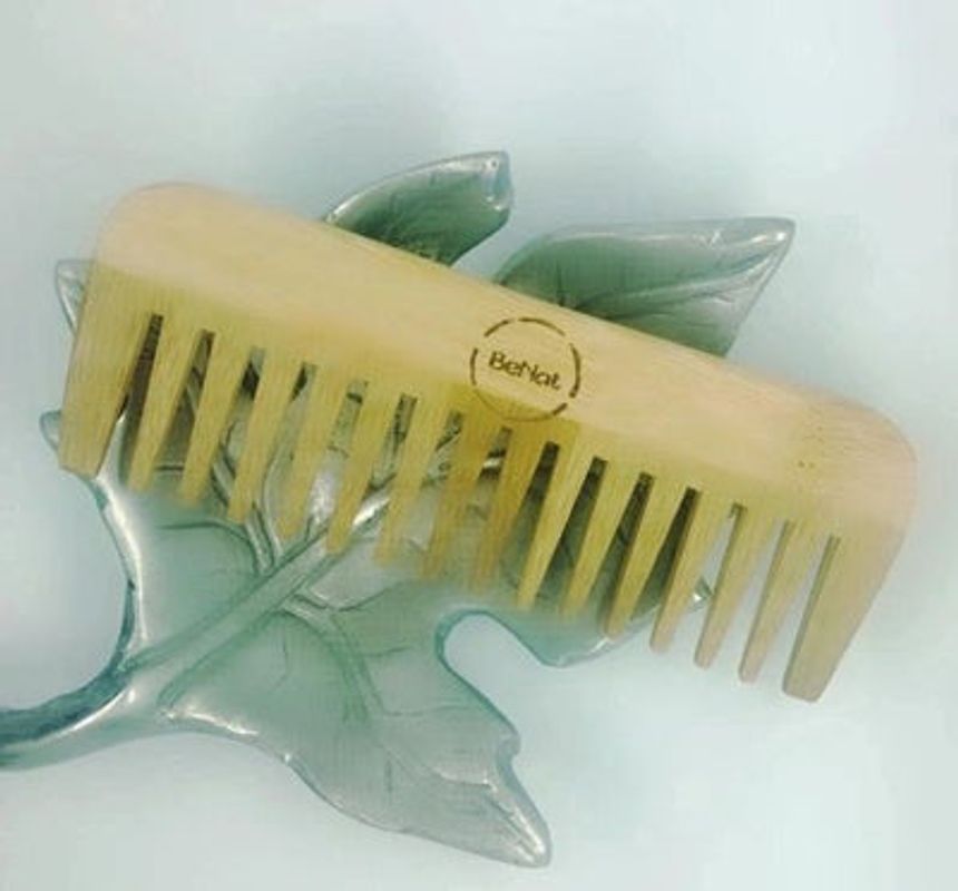 All - Natural Bamboo Hair Comb - Inflight Essentials