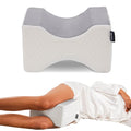 cooloo8 Knee Pillow for Side Sleepers Leg & Knee Support Pillow Hip Pillow for Side Sleepers Smooth Spine Pillow Memory Foam Alignment Pillow - Relieve Hip Pain & Sciatica(Grey) - Inflight Essentials