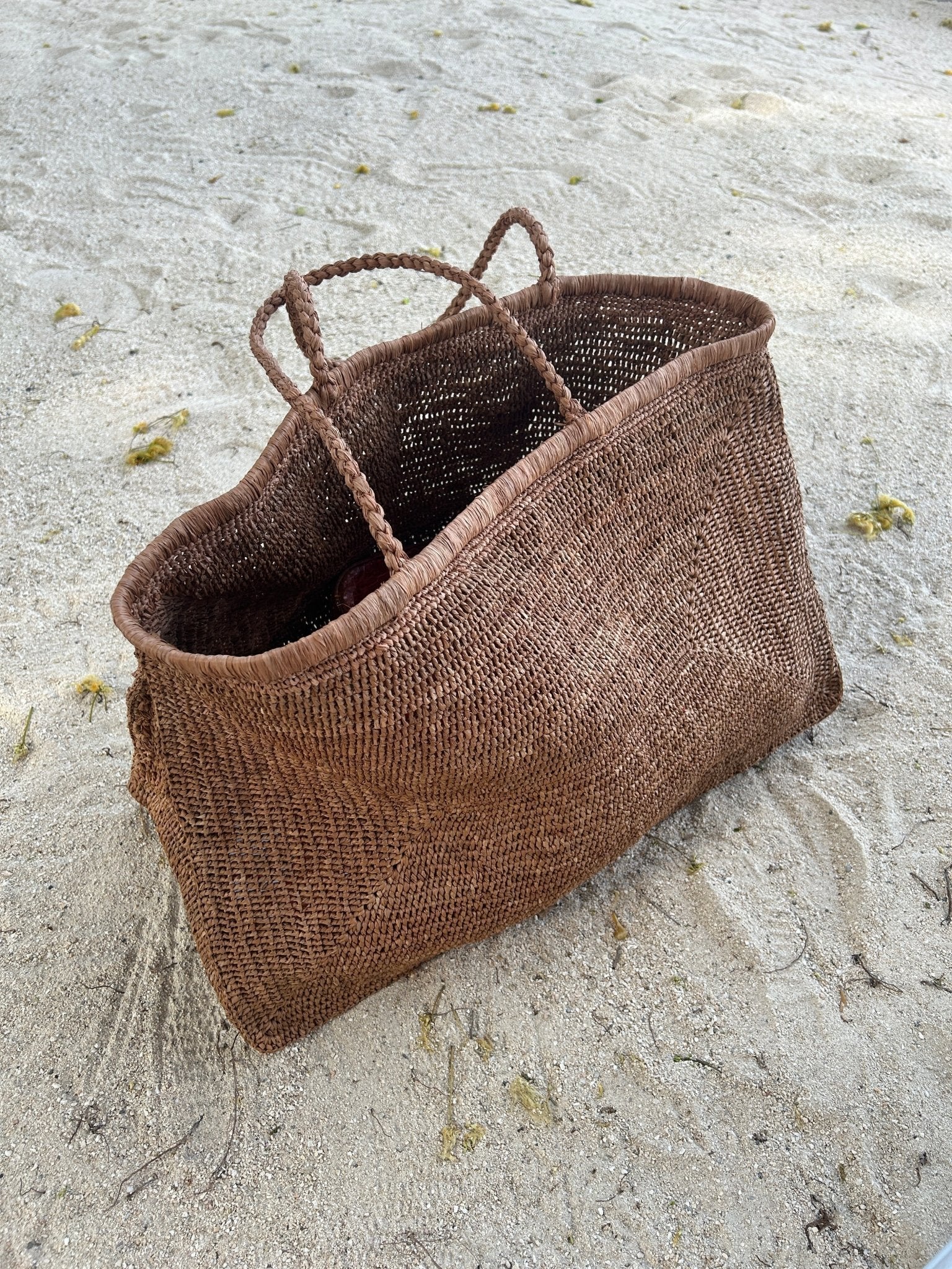 Clipa (XXL) Raffia Beach Tote Bag - Inflight Essentials