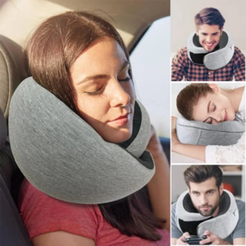 Travel Neck Pillow Travel Neck Cushion Durable U - Shaped Travel Pillow Non - Deformed Airplane Pillow - Inflight Essentials