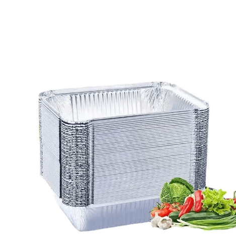 High - Temperature Resistant Disposable Tin Trays for Household Use - Inflight Essentials