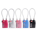 TSA Mini Luggage Lock with 719 Logo for Customs - Inflight Essentials