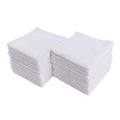 Glynniss Dishcloths Kitchen Highly Absorbent Dish Rags 100% Cotton Dish Cloths for Washing Dishes Cleaning (11 x 11 Inches 24 pcs White) - Inflight Essentials
