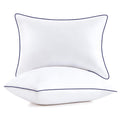 Homemate Bed Pillows for Sleeping - King Size(20"x36") Set of 2 Pillows Allergy Friendly Microfiber Shell Fluffy Down Alternative Filling Breathable Pillow Suitable Back Stomach or Side Sleepers - Inflight Essentials