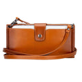 Kaycee Leather Women's Cell Phone Wallet with Strap - Inflight Essentials
