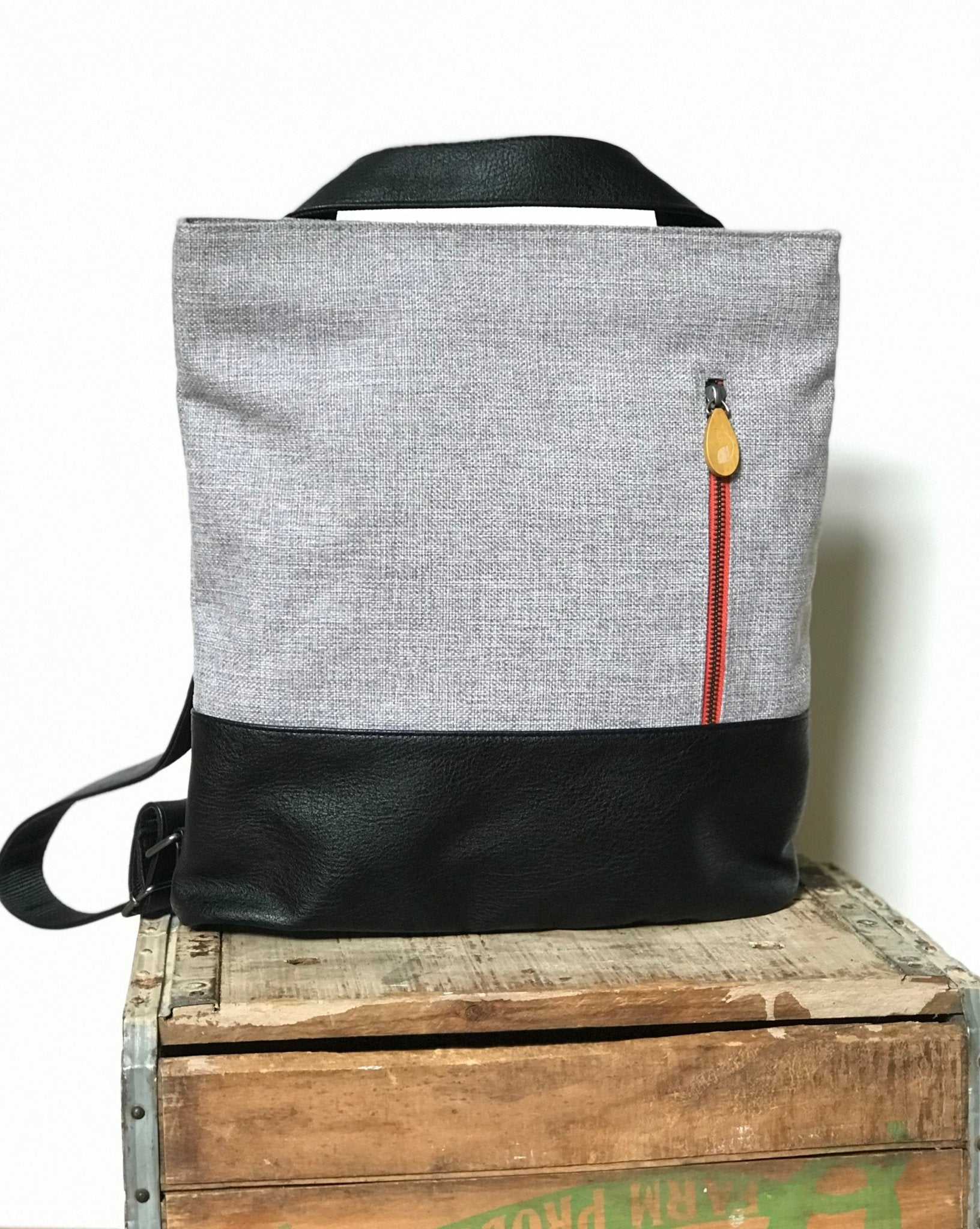 3 - in - 1 tote + backpack + crossbody - the ROCKAWAY - Inflight Essentials